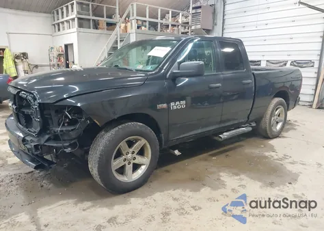 2017 Ram 1500 Express 4X4 6'4 Box from USA, damaged, VIN 1C6RR7FT8HS819613